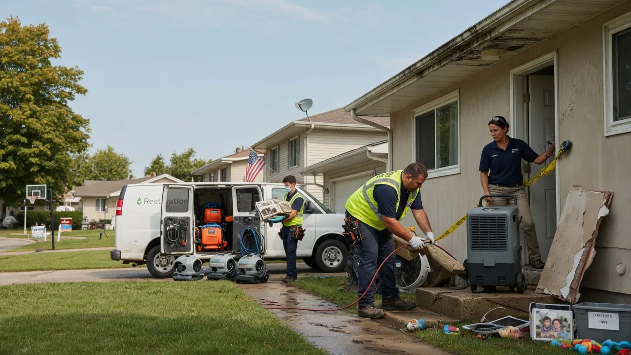 Water Damage Restoration in Gibsonville, NC near me